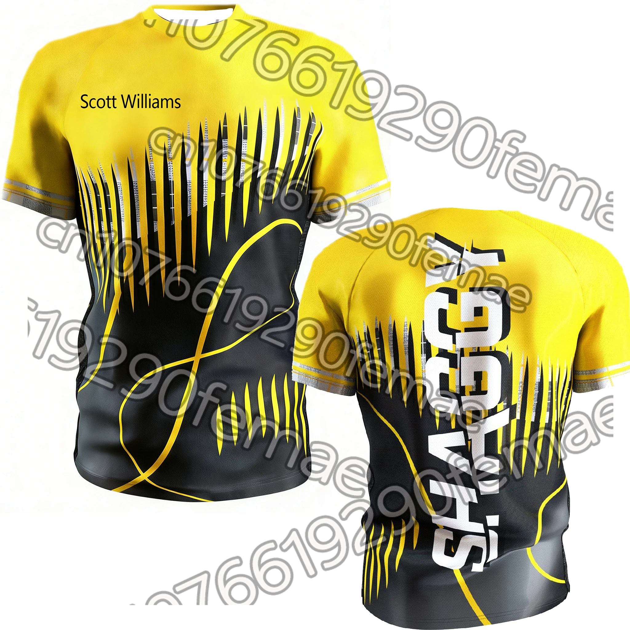 

2026 Hot Sale Dart Theme Top - Quick-Dry Breathable Short Sleeve Jersey, Must-Have Sport Home Wear for Adults & Children
