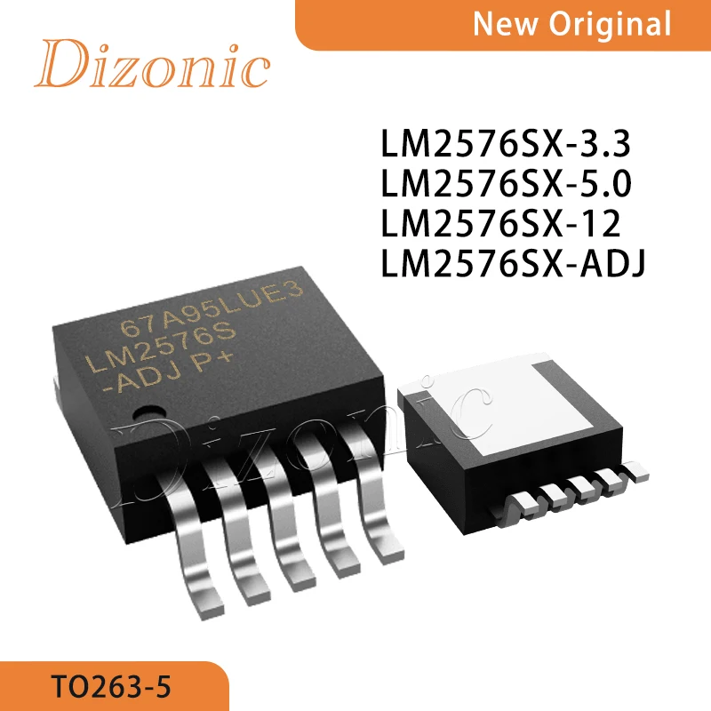

Original LM2576SX-3.3 LM2576SX-5.0 LM2576SX-12 LM2576SX-ADJ voltage regulator chip TO263-5