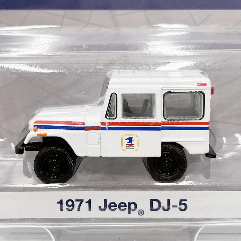 Greenlight 1:64 Diecast Car Model Toy 1971 Jeep DJ-5 Replica Collectibles