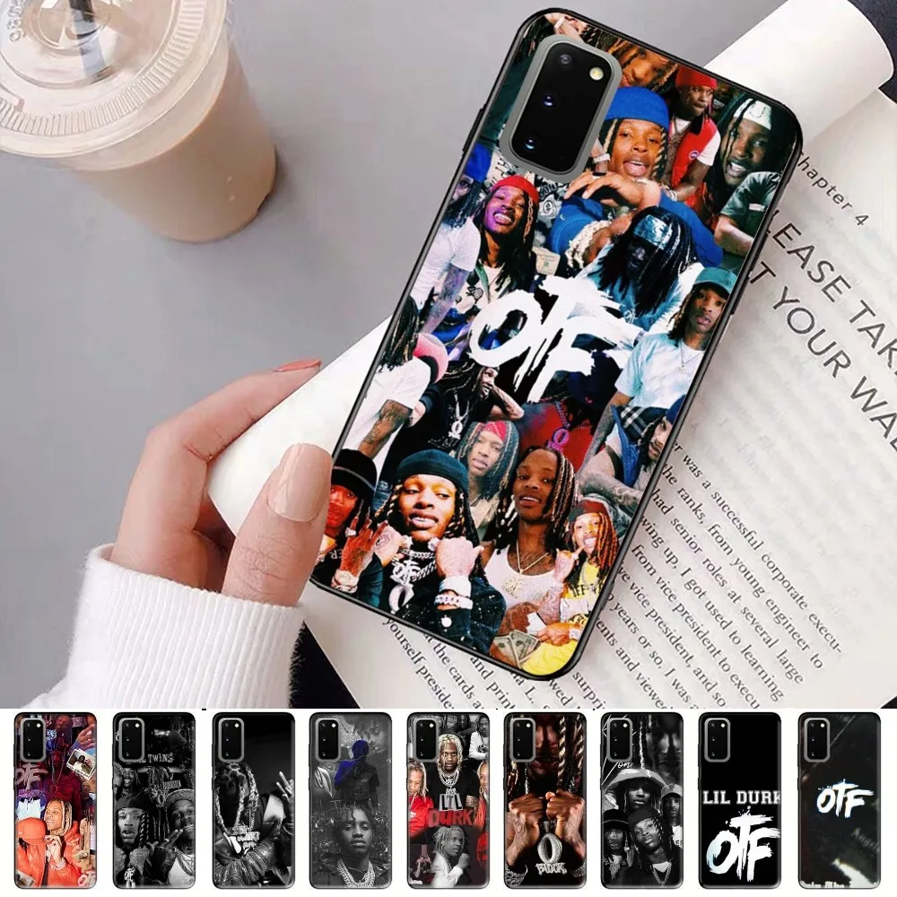 Rapper L-Lil D-Durk Phone Case For Samsung S 9 10 20 21 22 23 30 23plus lite Ultra FE S10lite Fundas