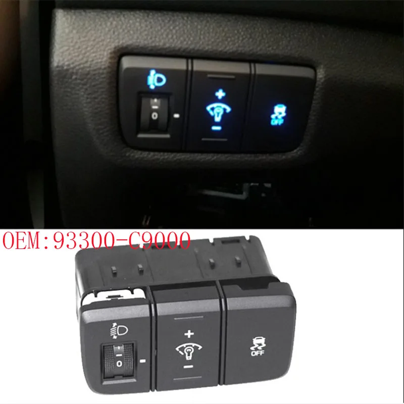

OEM 93300C9000 93300-C9000 Original Genuine Instrument Panel Lighting and Fog Lamp Switch Suitable for Hyundai ix25 Creta 2014