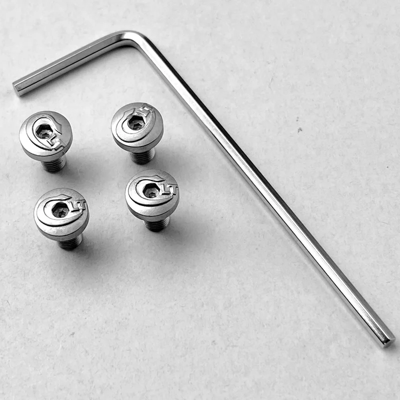 1 Set 4 Colori Grip Maniglia Viti con Chiave per Kublai Khan P4 1911 Modelli Protezione in Legno Fai da Te Creazione di Accessori di Riparazione Parte Chiodi