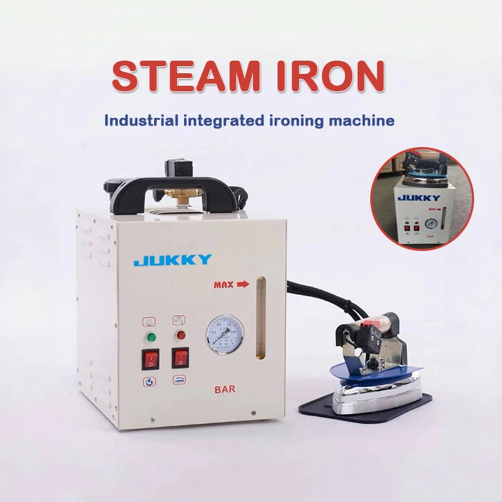 Steam Iron JUKKY JK-6 Electric Steam Press Iron Industrial Use Sewing Machine 1600W Garment Clothes Steam Iron For Hotel Bed She