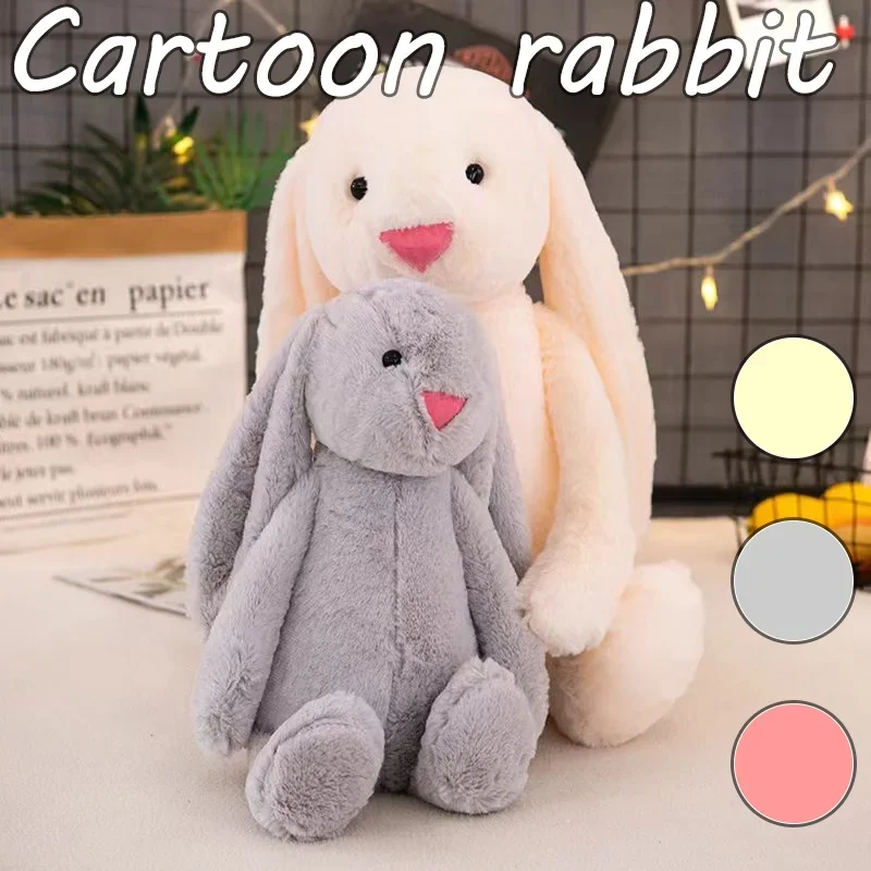 New Cute Plush short-eared Rabbit Toy Children\'s Birthday Gift Plush Toy Stuffed Toy Rabbit Doll Baby Sleep Companion Doll