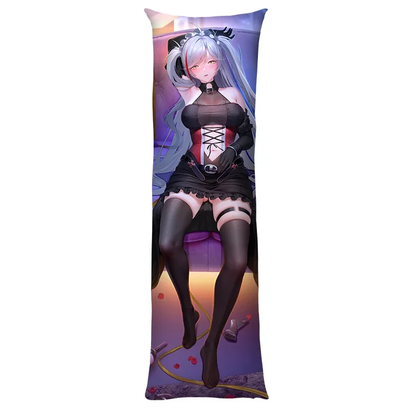 KMS Prinz Eugen Dakimakura Azur Lane Game Pillow Cover Sexy Hugging Cushion Case Otaku Full Body Pillowcase Home Bedding Decor