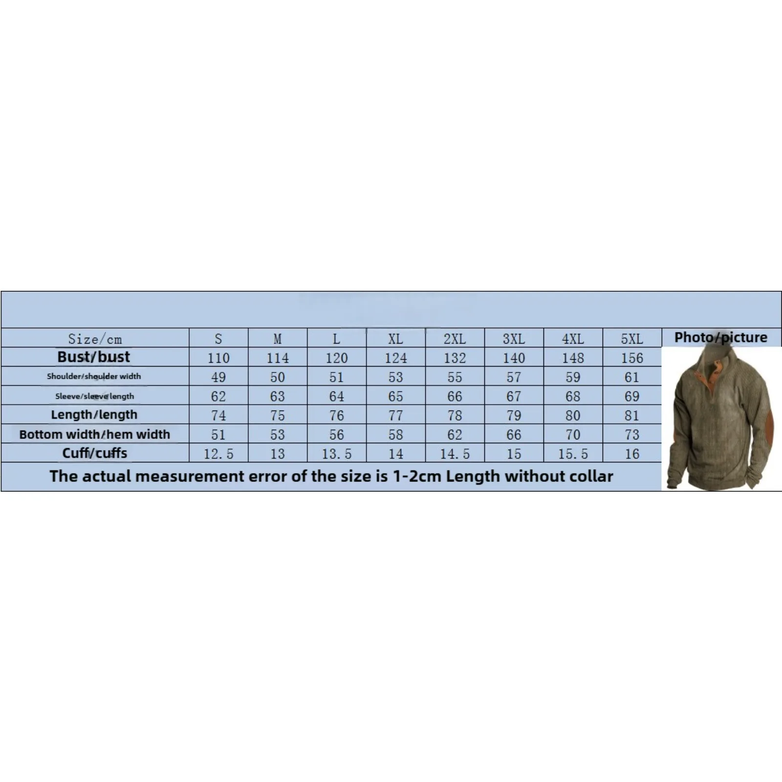 Men's Pullover Outdoor Casual Buttoned Stand Collar Long Sleeve Spring Autumn Pit Strip Corduroy Sweatshirt Jacket Suit for Men