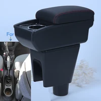 Para Chevrolet Spark caja de reposabrazos para Chevrolet Spark 3 III Aveo T200 caja de almacenamiento de reposabrazos de coche portavasos accesorios de reequipamiento de coche