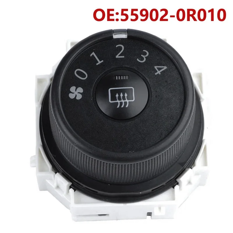 

A90E-Car A/C Heater Fan Blower Control Switch For Toyota Rav4 2006-2012 55902-0R010 5590212110 559020R010 5590212100