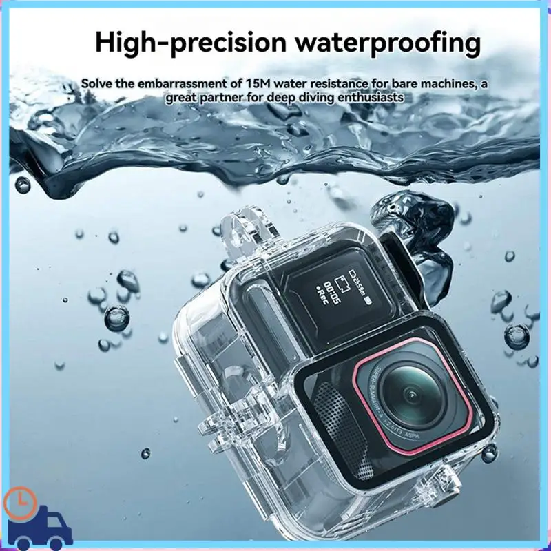 Latest Dive Case Protective Cover Shell 45M Sports Camera Insta360 Ace Pro 2 Accessorie