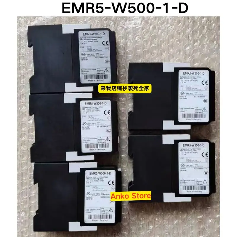 Second-hand test OK  EMR5-W500-1-D Phase Sequence Relay1 piece