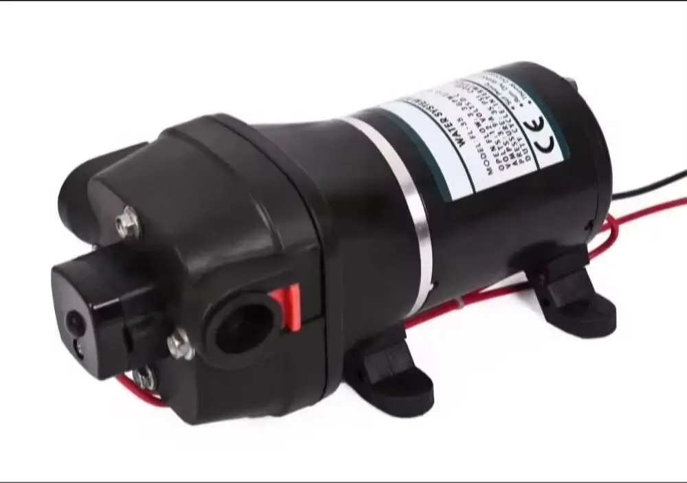 SOVOFLO SDP-35M Electric Diaphragm Pump 100V 115V 120V AC 110V 12.5LPM 35PSI Self-priming Pump for Water Delivery