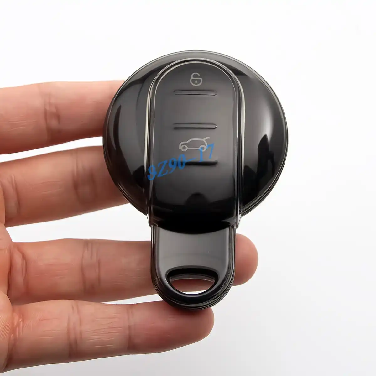 Clear Transparent Black TPU Car Smart Key Cover Case For Mini Cooper S One Countryman Clubman F54 F55 F56 F57 F60 2017-2022 2023 - view 5