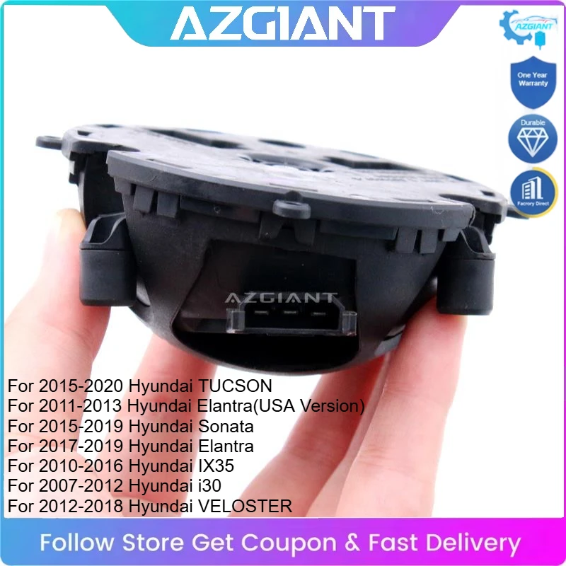 

AZGIANT Car Electric Side View Mirror Adjustment Motor 3-pin for Hyundai TUCSON Elantra Sonata VELOSTER IX35 I30 Replacement