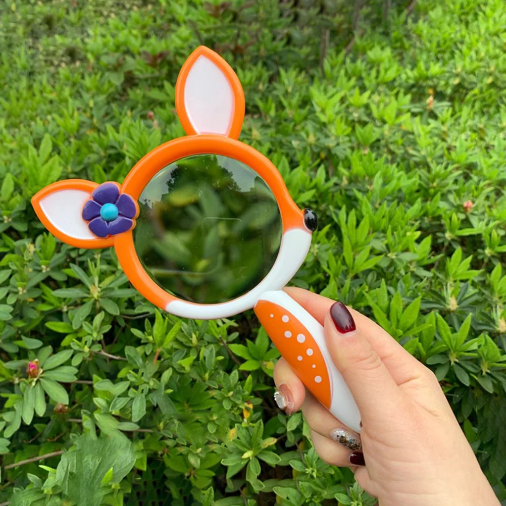 1Pcs Mini Adorable Magnifier for Kids Suitable for Backpacks Handbags and School Use Random Color Magnifying Glass