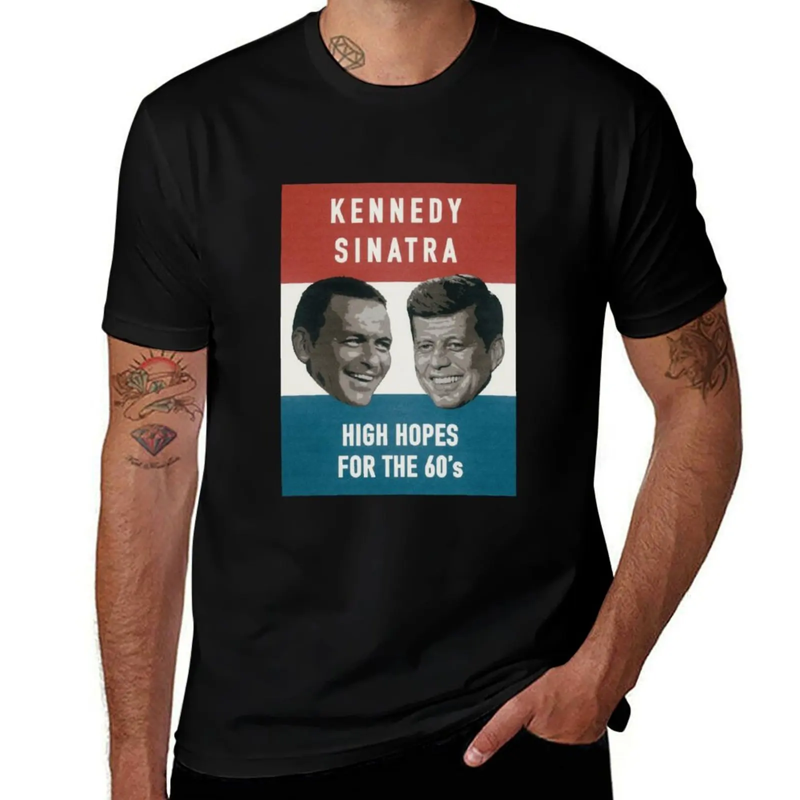 

High t t cotton man shirt & T-Shirt Sinatra personalised shirt JFK Hopes