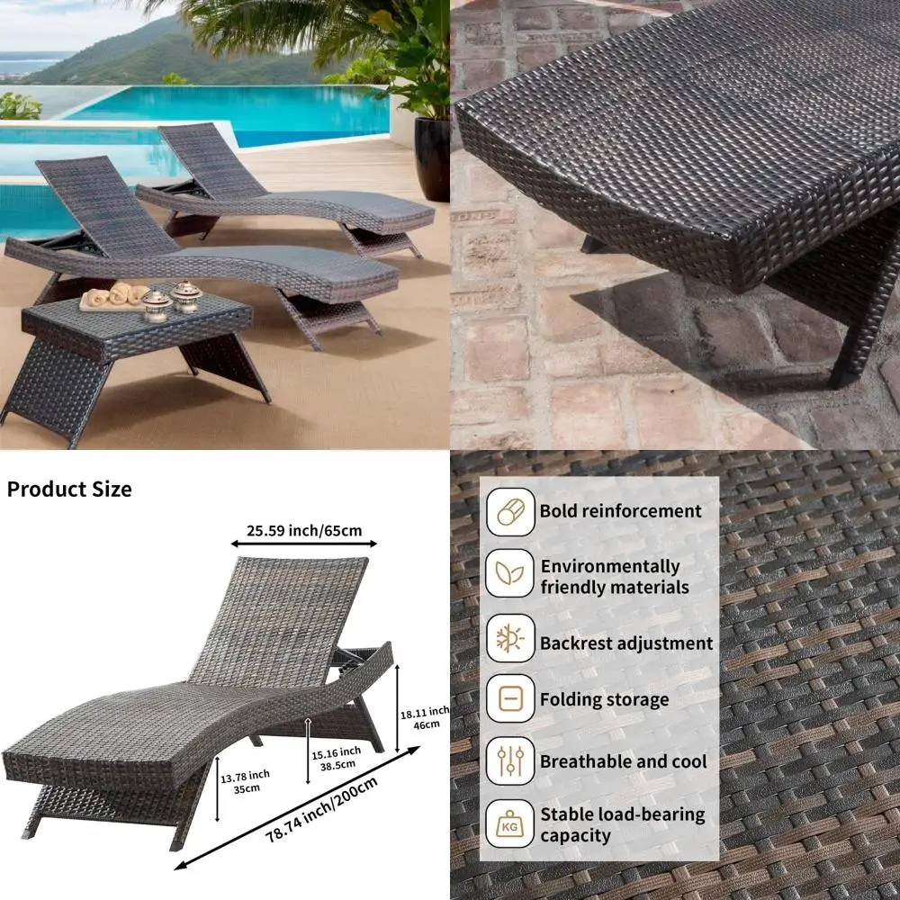 Outdoor Wicker Recl… - image