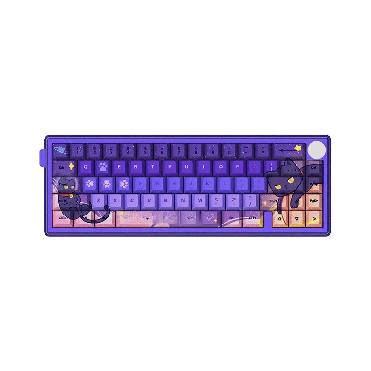 

All-aluminum tuotuo mechanical keyboard customized three-mode bluetooth game e-sports office hot-swappable bluetooth