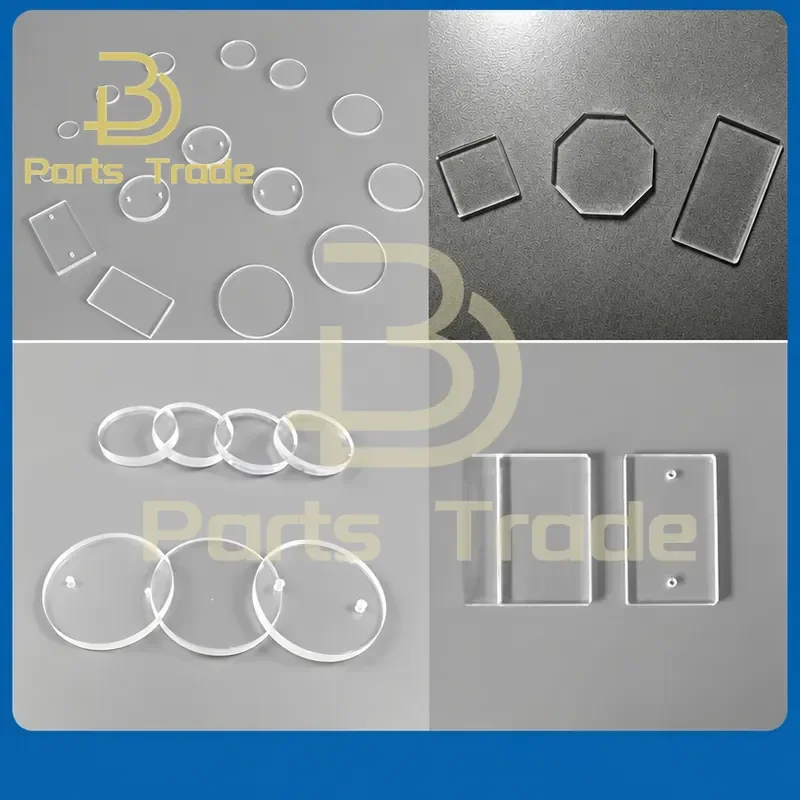 41x23x4mm Square Potassium Bromide Window Plate for Imported Fixed Liquid Pool Samples