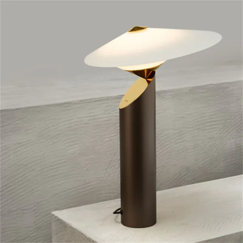 BELLE A Italian Style Table Floor Lamp Vintage Simple Design LED Bedside Desk Light Decor for Home Living Room Hotel