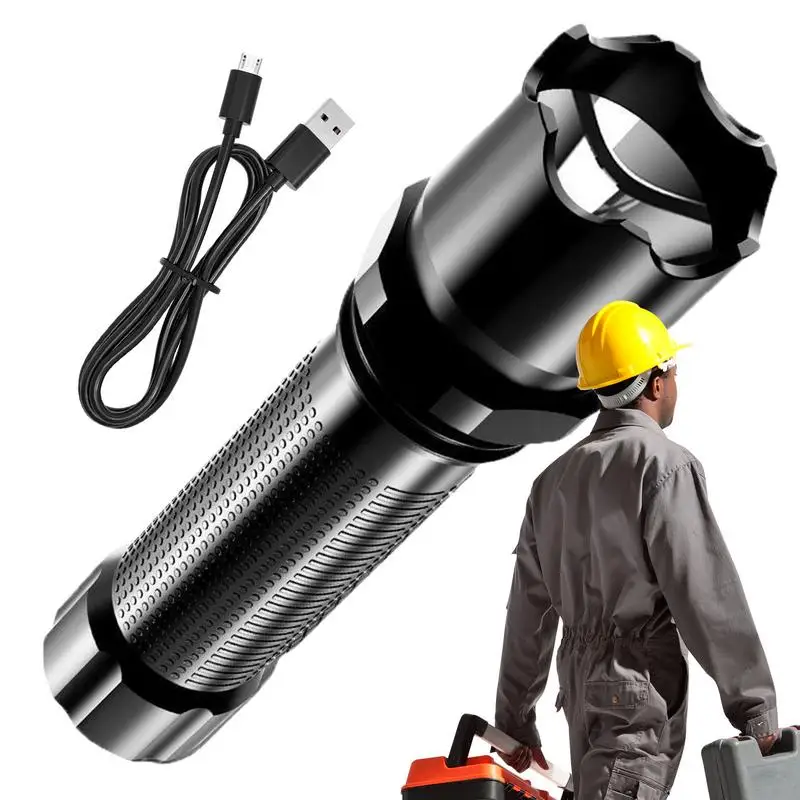 

Rechargeable Flashlights Led Portable Flashlight Super Bright High Power Led Work Light Multi Functional Mini Hand Flashlight