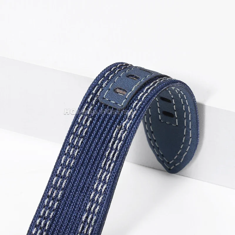 النايلون حزام من الجلد 24 مللي متر لبانيراي PAM 00984/985 PAM1122/753/1312 حزام (استيك) ساعة الرياضة مريحة العالمي استبدال سوار