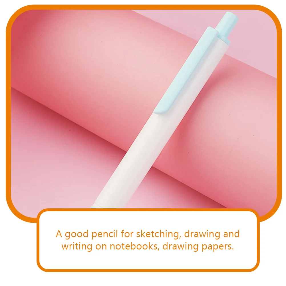 

7 Pcs Mechanical Pencil Everlasting Eternal Inkless No Need to Cut Abs Pencils Student Propelling