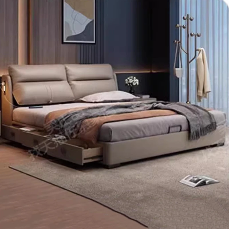 

Bedroom Bunk Bed Frame Queen Children Headboards Luxury Floor Wooden Double Modern Girls Full Bed Castle Cama Home Furniture