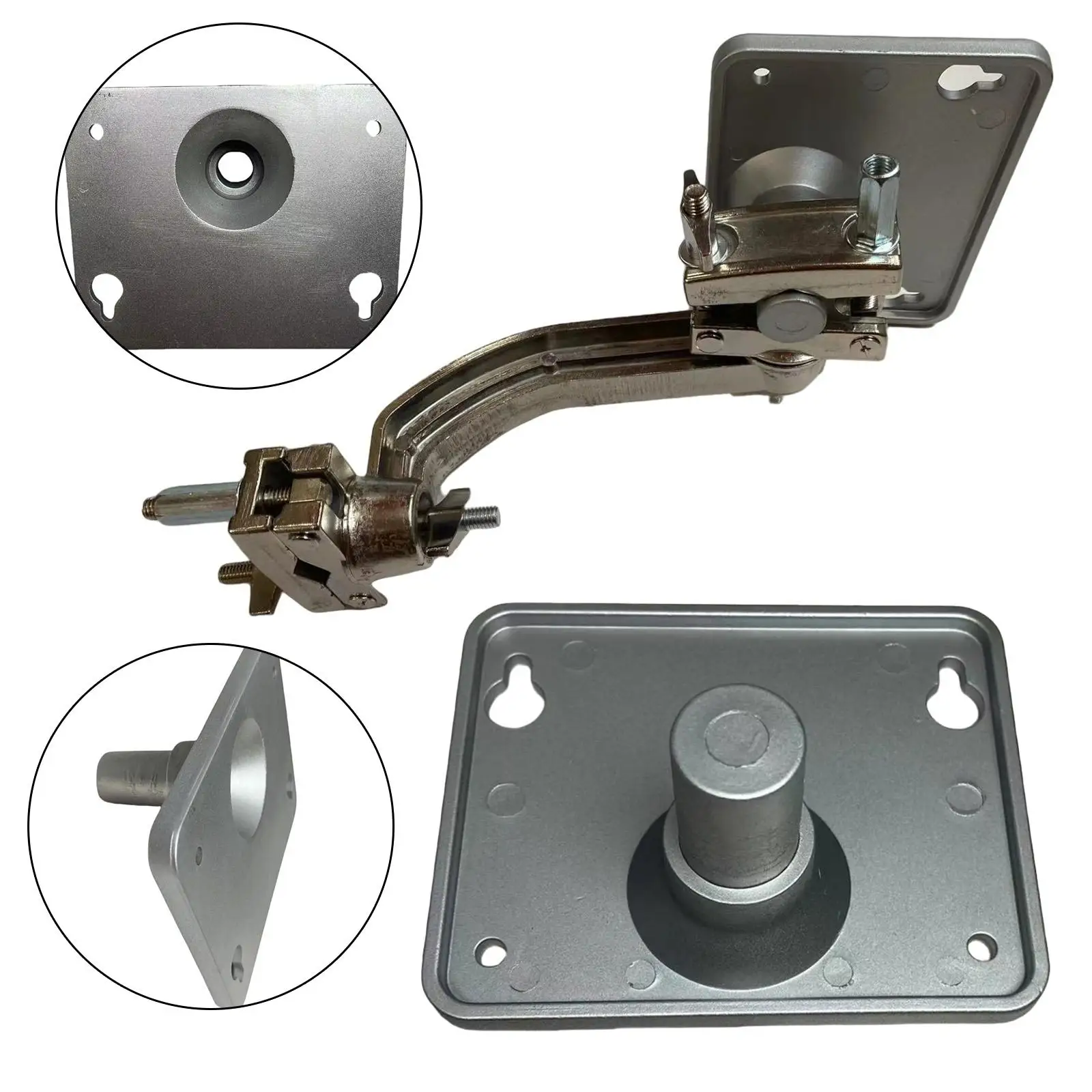 Metal Drum Pad Stand Percussion Instrument Plate Drum Parts and Hardware for Electronic Drum Set Setup