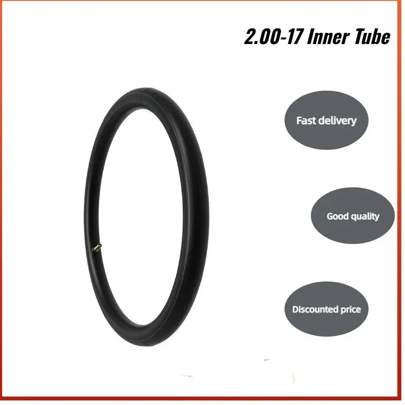 2.00-17 tube straight mouth for commuter cars, small and medium displacement motorcycles