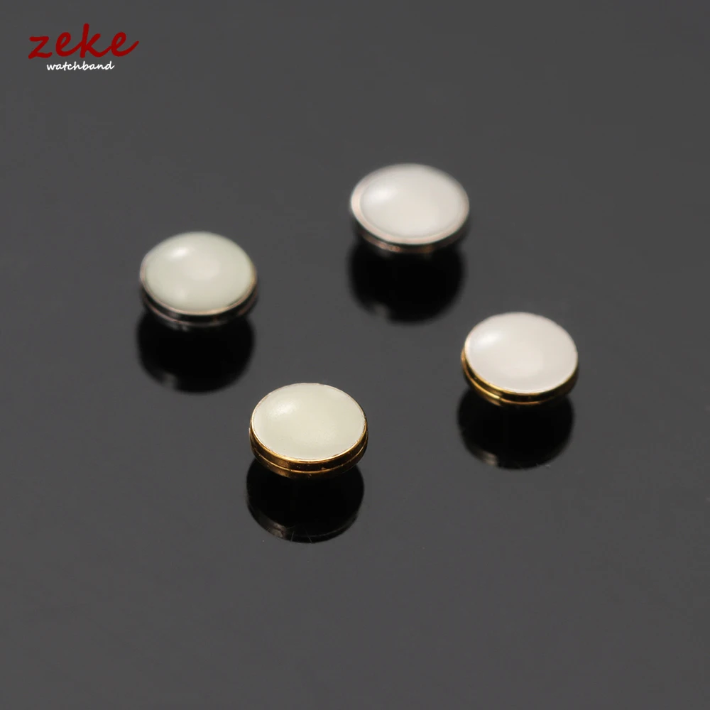 1/2pcs Watch Bezel Insert 12 O’Clock Lume Pearl Dot Mod Parts White Beads Blue Green Luminous Pip Replacement Spare Accessories image 4