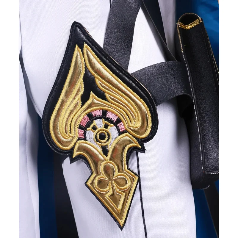 【Wetrose】 أزياء Aventurine SSR التأثيرية Honkai Star Rail Peacock Penacony Company مجموعة كاملة من الشعر المستعار لعيد الهالوين وعيد الميلاد