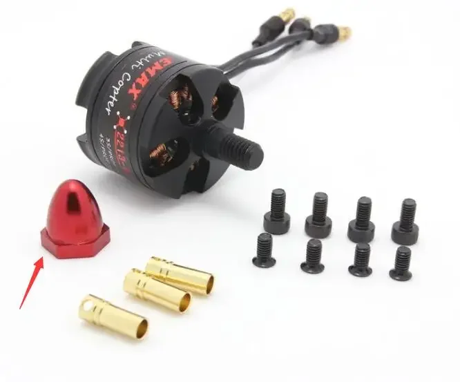 4PCS EMAX PROP CAP NUT PROP propeller adapter 5MM FOR MT2213 2212 2312 2215 2216 M5 shaft BRUSHLESS MOTOR