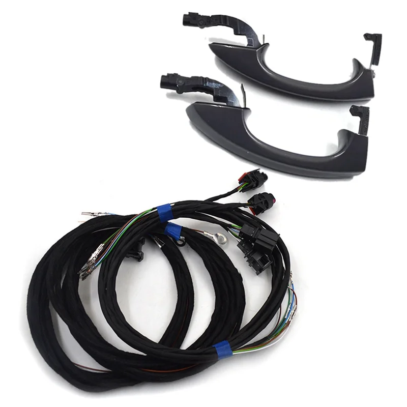 Unique Car Rear KESSY Door Handle&Cable Keyless Entry For VW MQB Golf MK7 Touran Jetta T-ROC Octavia Kodiaq Superb Replacement P