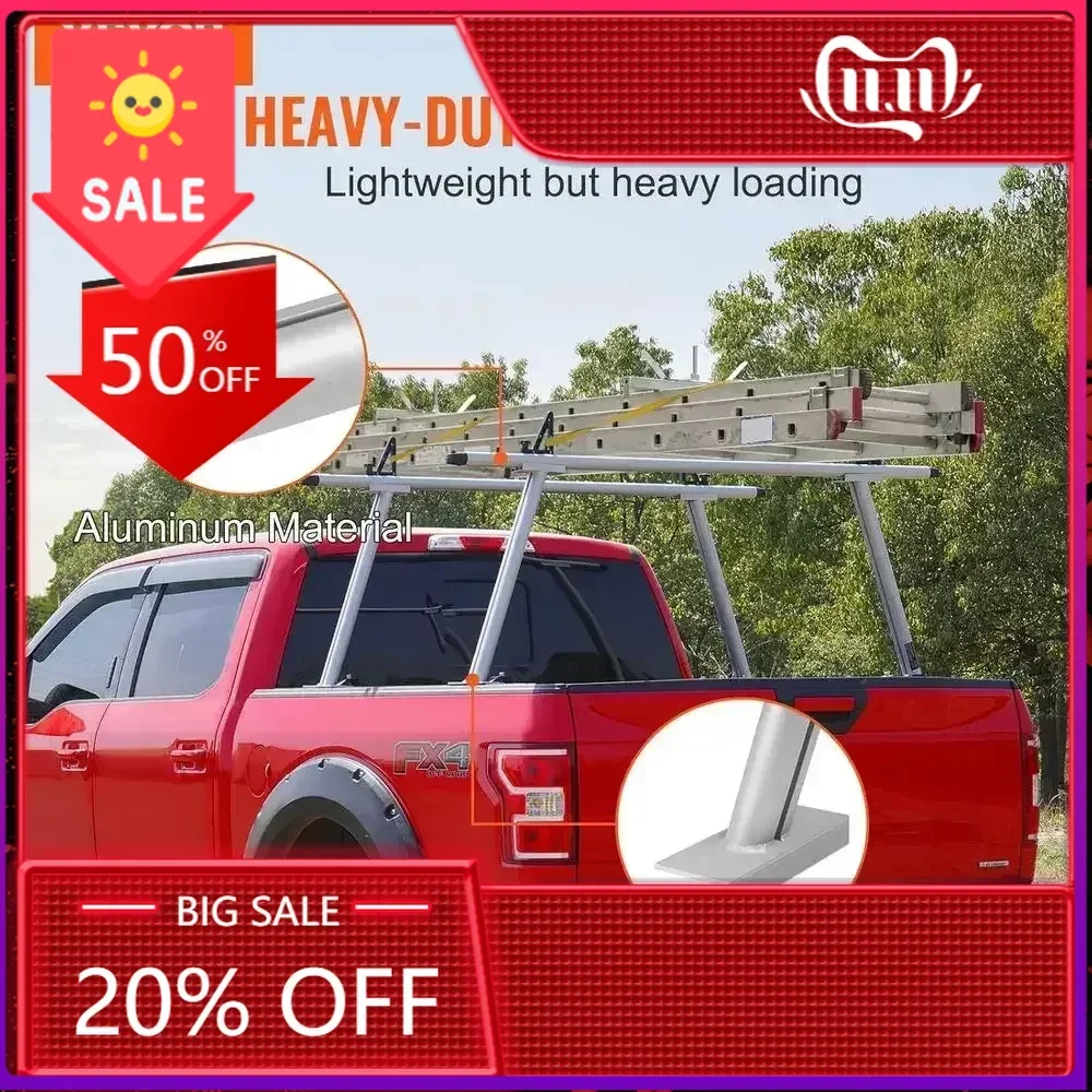 

Бестселлер: Сверхпрочная стойка для лестниц грузоподъемностью 800 фунтов, размеры 71x32, с 8 зажимами для крепления к кузову грузовика