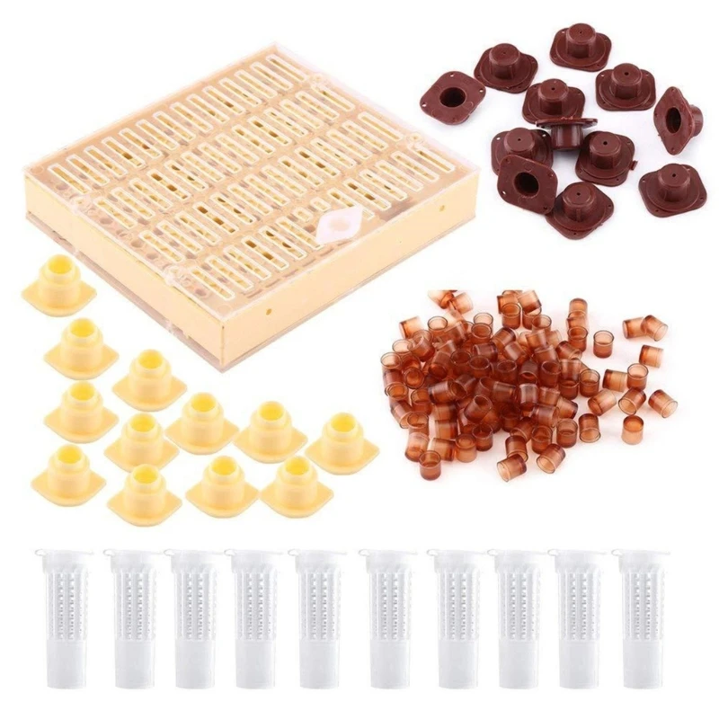 

Bees Queen Cultivation Kits, Beekeeping Rearing Box Supplies Suitable for Enhancing Bees Reproduction & Colony Expansion