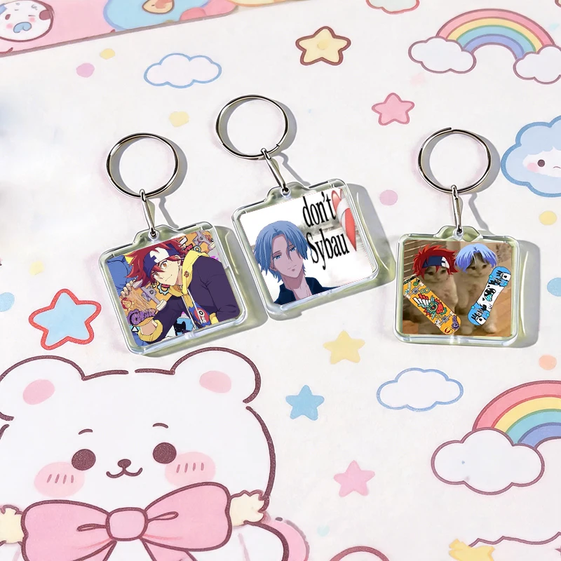 Anime S-SK8 The Infinity Keychain Handmade Hanging Ornaments for Clothes Backpack Decoration Accessories Gifts with Friends