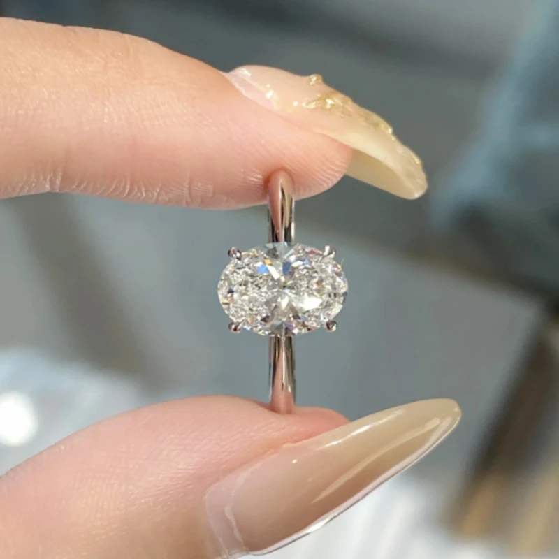 1CT Ovaler DEF VVS-VS Melee Laborgezüchtete Diamanten 1,5x2mm~5x7mm Kleine Lose Laborgezüchtete Diamanten Großhandel – Detail 12