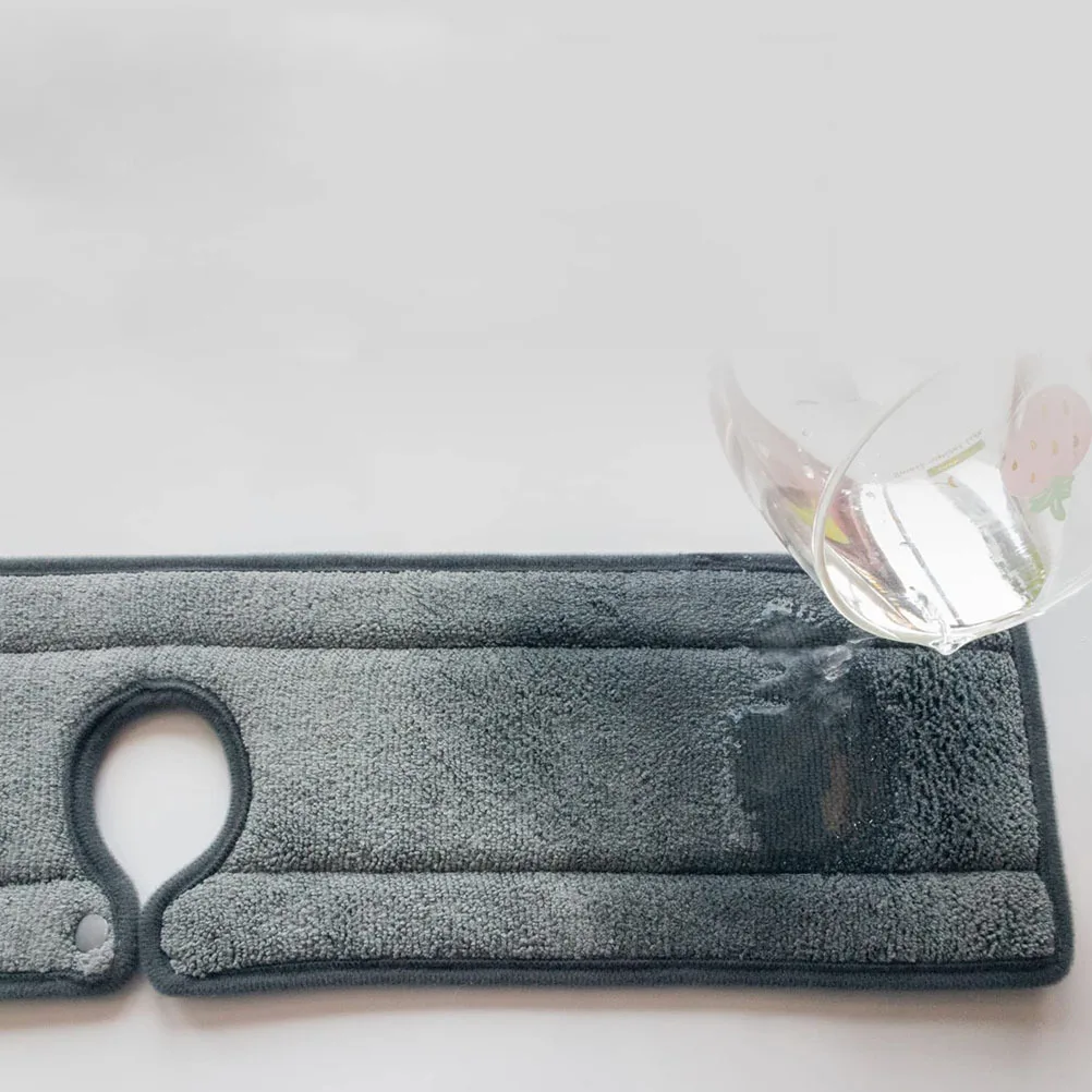 

2Pcs Simple Wash Basin Pad Fine Wiring Reusable Kitchen Faucet Pad Water Absorbent Mat for Home Faucet Absorbent Mat