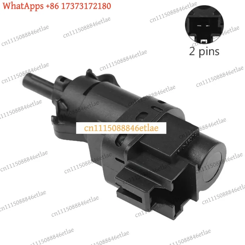 k3 3M5T13480AB Brake Stop Light Switch for Ford Ecosport Fiesta Kuga Mondeo Ranger, 2-Pin OEM Replacement