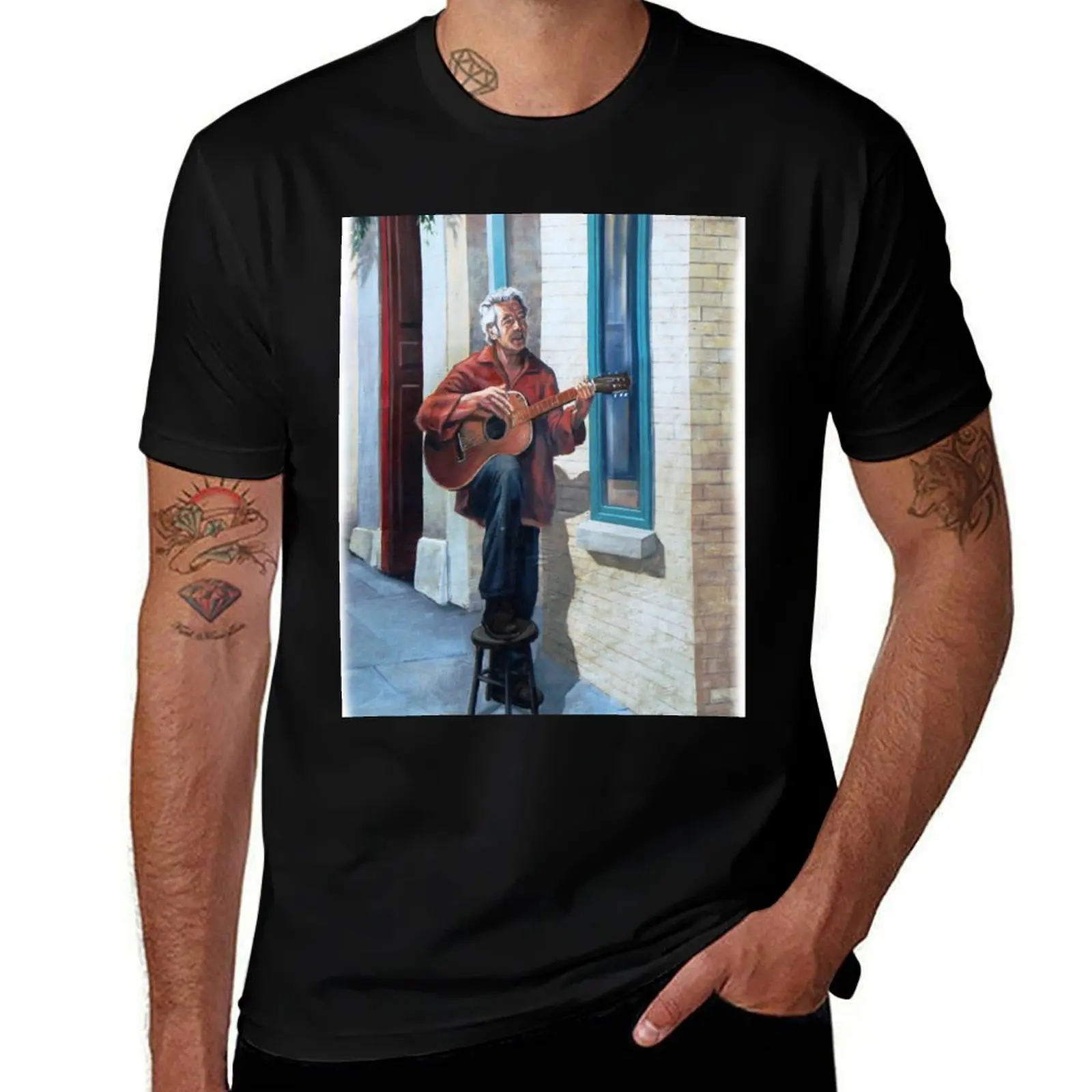 

Troubadour Felix LeClerc T-Shirt Casual Graphic Print Tee