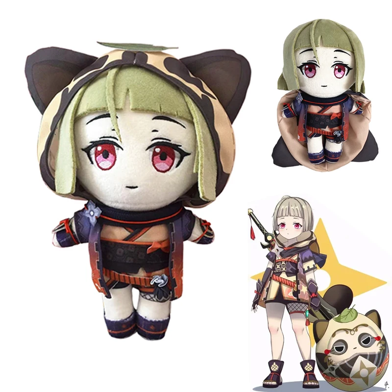 

Genshin Impact Sayu Plush Doll Stuffed Toy Soft Figurine Game Character Cosplay Cute Kawaii Gift for Children Kids Fan Man Woman