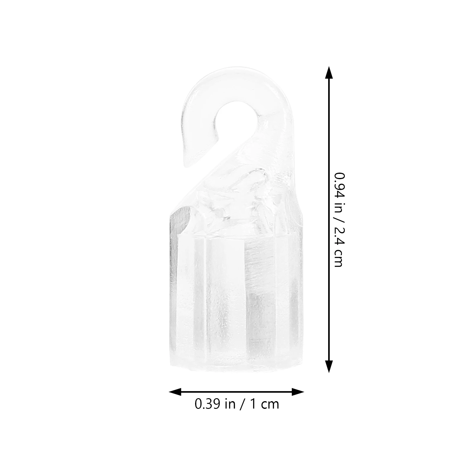 10Pcs POM Plastic Curtain Rod Hanger Blind Wand Hooks Repair Replacement Parts For Blinds Accessories Plastic Tilt Rod Hook