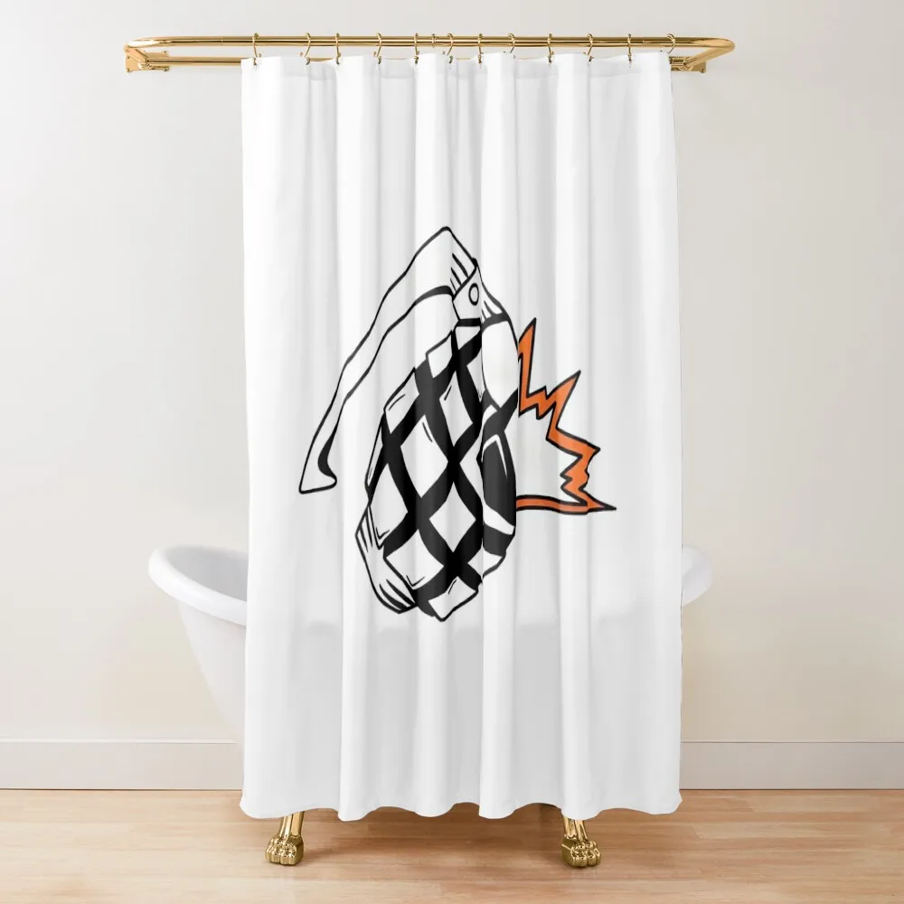 

The little boomer Shower Curtain Waterproof Shower And Anti-Mold Shower Bathroom Set For Curtain