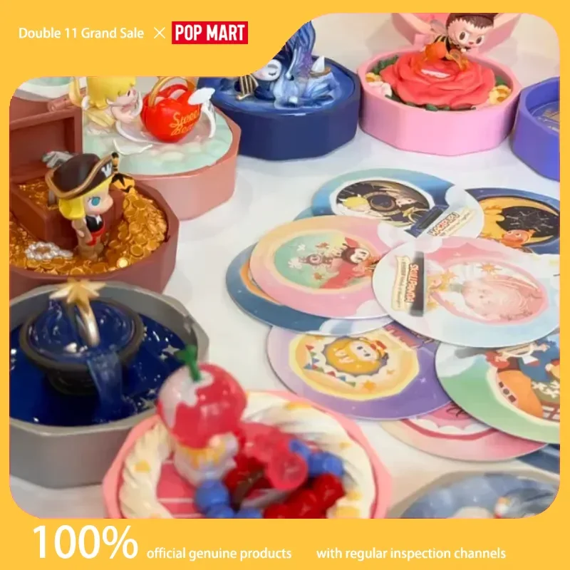 

Подлинная романтическая фигурка Popmart на кончиках пальцев серии 4, слепая коробка, игрушка, украшение в подарок, модные игрушки, украшения, подарки на день рождения для