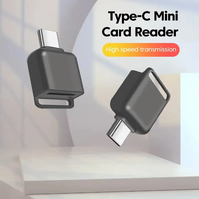 

USB кардридер Type-C к TF карта памяти высокоскоростной адаптер смарт кардридер для Apple Samsung ноутбук компьютерные аксессуары