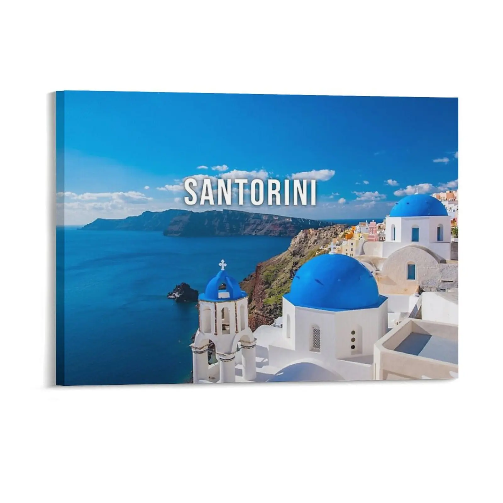 

Santorini High Definition Santorini Island Greek Islands Santorini Island Canvas Painting Plaques Wall Pub Framed Wall Paintings