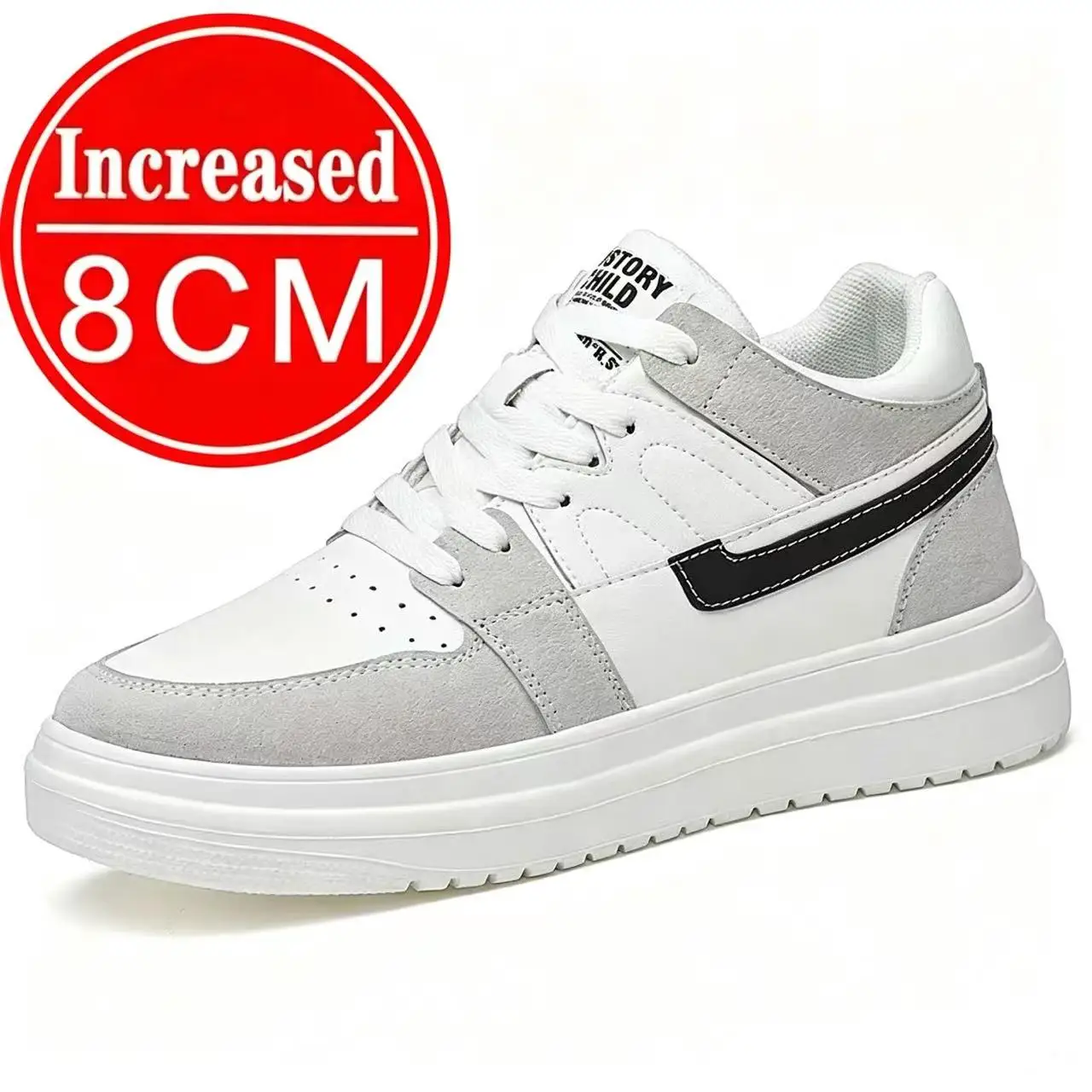 2026 Men Elevator Shoes Heightening Sneakers for Men 6cm 8cm Breathable Height Increased Shoes for Man Sports Shoes