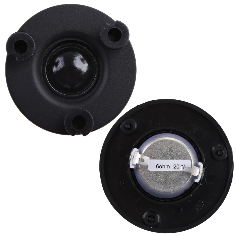 3 Inch Tweeter Speaker o Stereo High Pitched 6 OHM 20 Watt 25 Cores Bookshelf Loudspeaker Design DIY Home Theater