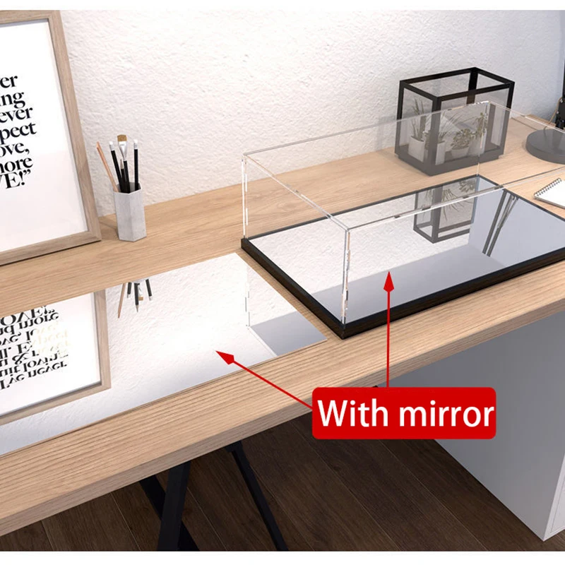 Acrylic Transparent Storage Display Box, Dust Cover, Building Block Model, Glass Collection Display Cabinet, For Hand Storage