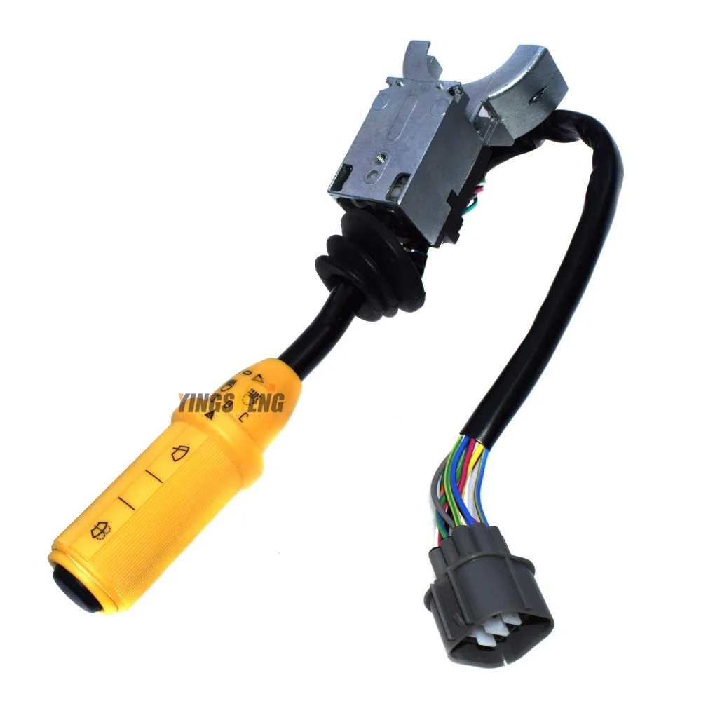 

JCB 3CX 4CX 1400B loader spare parts light and wiper turn signal switch column combination switch 701-70001